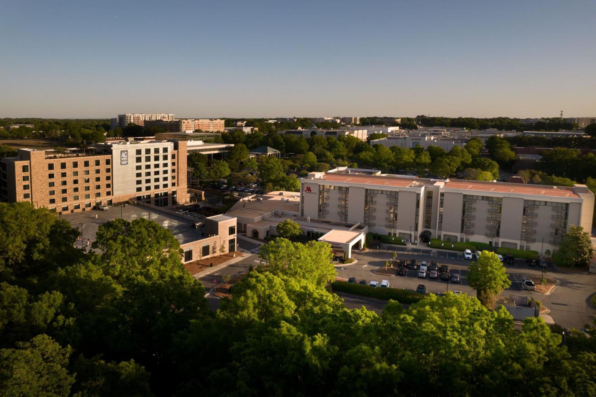 Hotel Charlotte Marriott Southpark Exterior foto