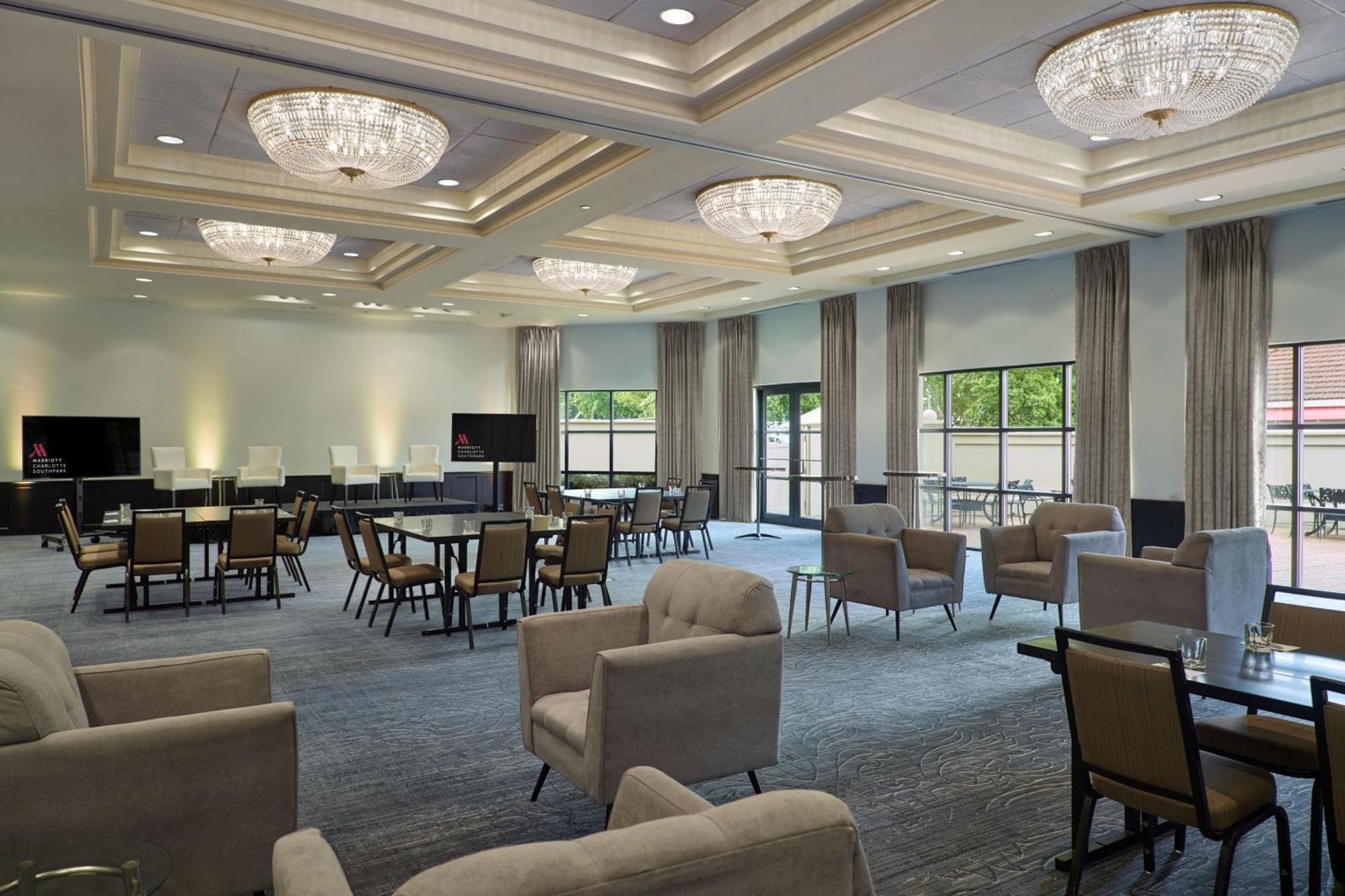 Hotel Charlotte Marriott Southpark Exterior foto