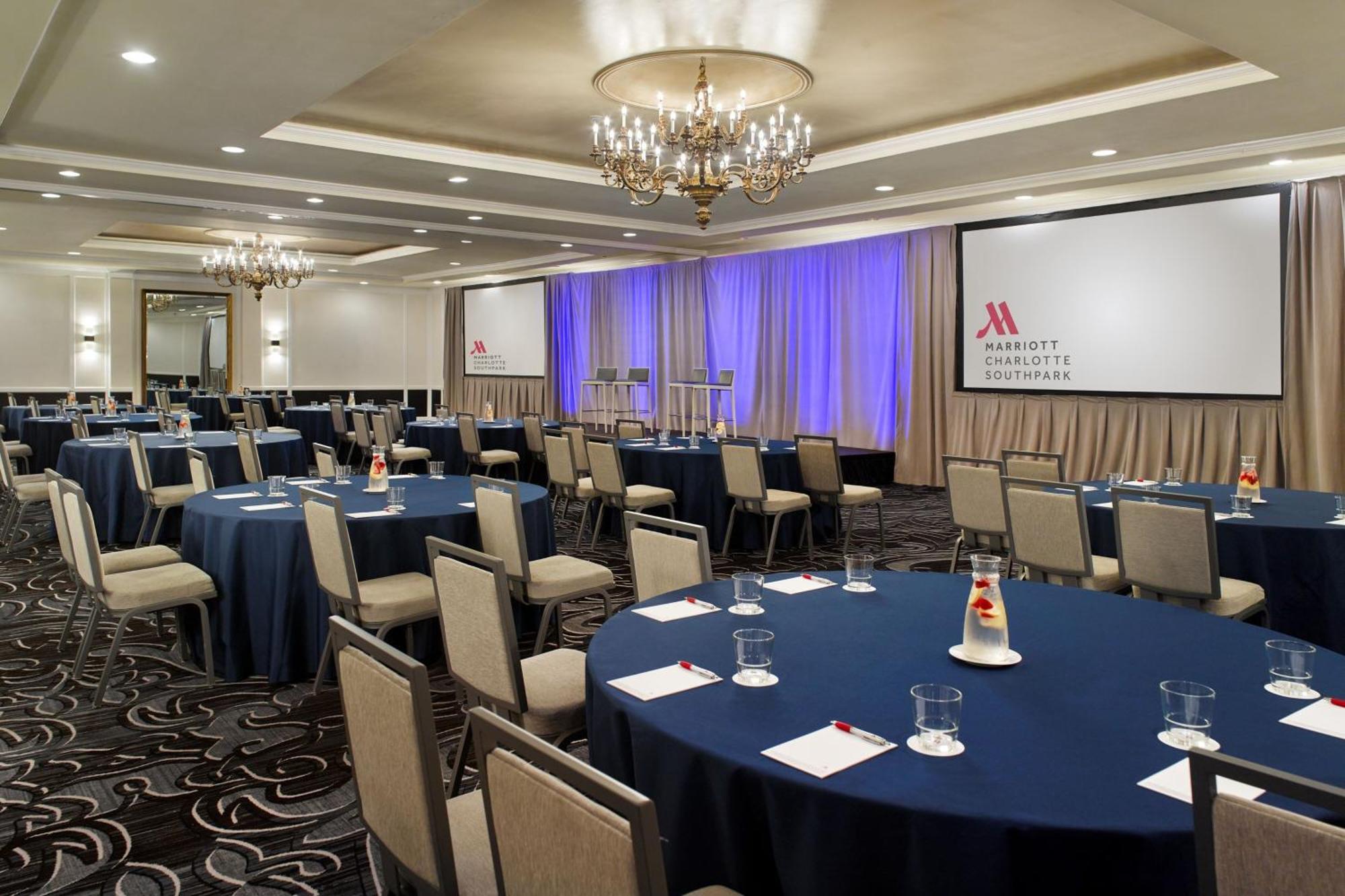 Hotel Charlotte Marriott Southpark Exterior foto