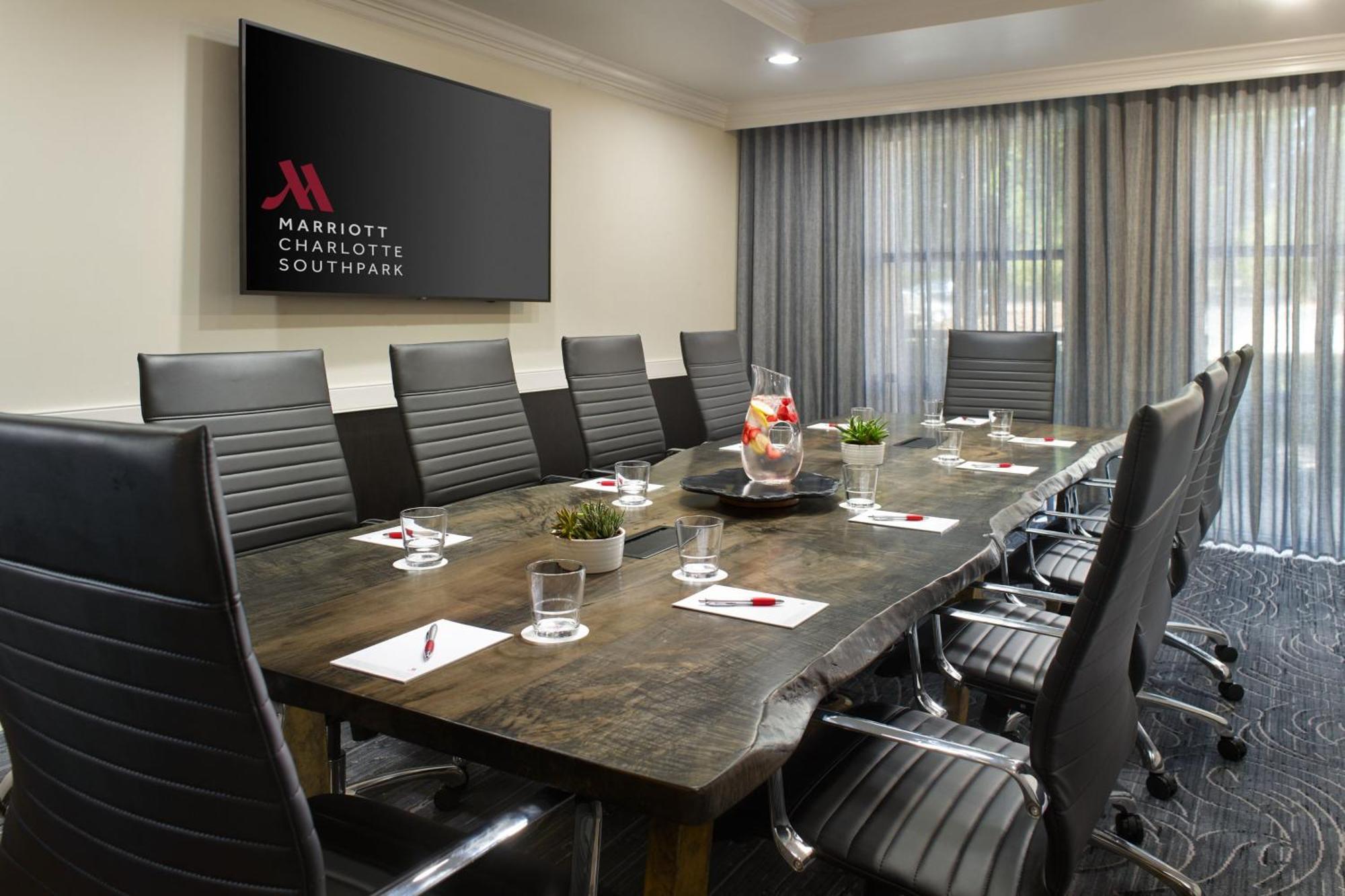 Hotel Charlotte Marriott Southpark Exterior foto
