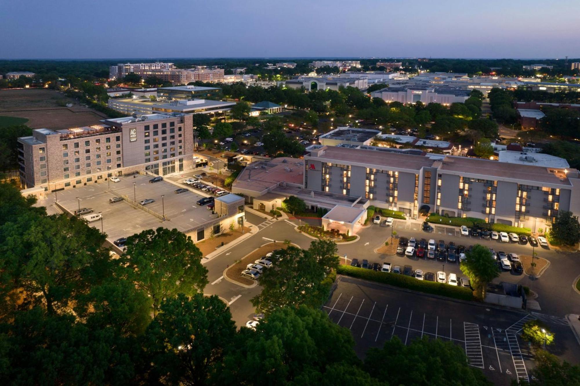 Hotel Charlotte Marriott Southpark Exterior foto