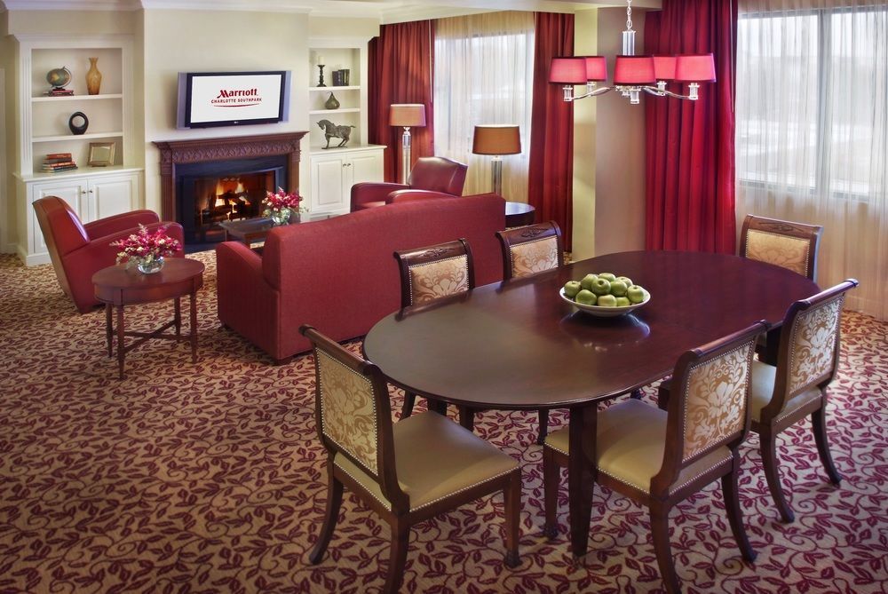 Hotel Charlotte Marriott Southpark Exterior foto